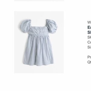 Abercrombie Striped Mini Dress